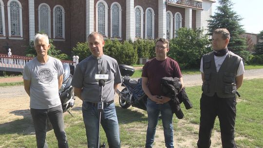 Motocykliści z parafii na Łazach z charytatywną misją na Litwie 