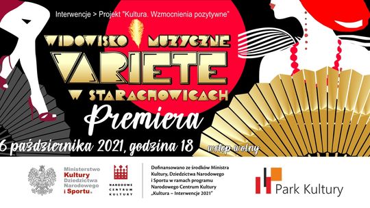 Muzyczne widowisko VARIETE już w sobotę!