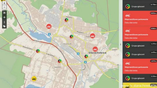 Na Krajową Mapę Zagrożeń mieszkańcy najczęściej nanoszą zgłoszenia o piciu alkoholu i złym parkowaniu