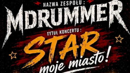 Na letniej scenie Amfiteatru w parku Miejskim wystąpi MDRUMMER