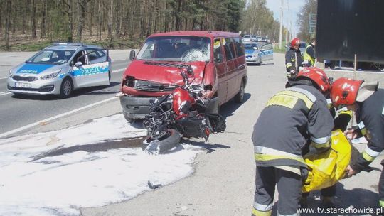 Na Ostrowieckiej zginął motocyklista