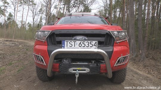 Nadleśnictwo Starachowice ma własny samochód gaśniczy