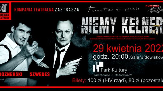 "Niemy kelner" w Parku Kultury