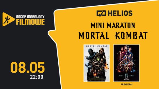 Nocne Maratony Filmowe Helios prezentują mini maraton serii z premierowym: „MORTAL KOBAT II”!