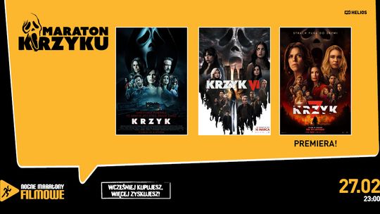 NOCNY MARATON FILMOWY: -KRZYK