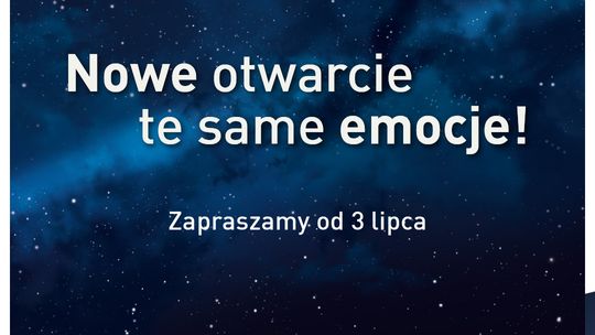 Nowe otwarcie – te same emocje!