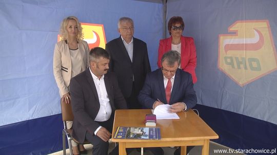 Nowe warsztaty Ośrodka Szkolenia i Wychowania w Starachowicach coraz bliżej