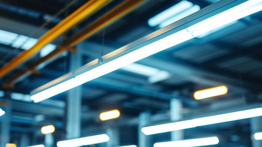 Nowoczesne oświetlenie przemysłowe a oszczędność energii