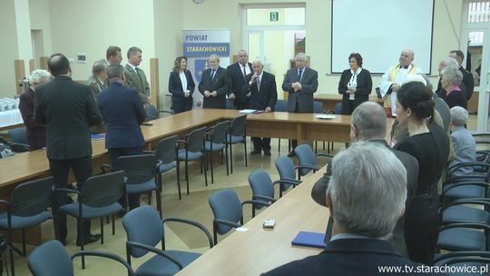 Noworoczne spotkanie kombatantów ze starostą