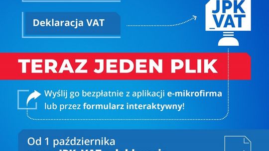 Nowy JPK_VAT z deklaracją dla wszystkich przedsiębiorców