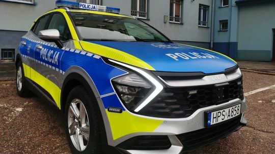 Nowy radiowóz w Komisariacie Policji w Brodach