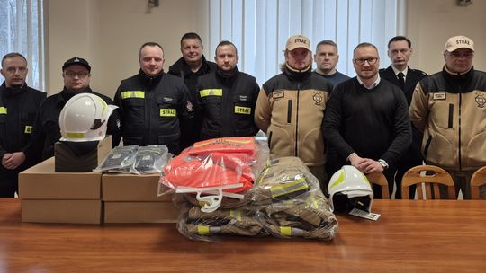 Nowy sprzęt dla strażaków ochotników z terenu Gminy Brody
