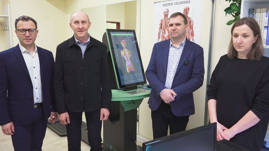 Nowy sprzęt w Ośrodku Gimnastyki Korekcyjnej