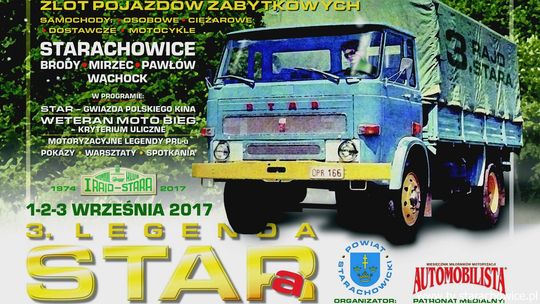 Od piątku do niedzieli potrwa w Starachowicach zlot miłośników zabytkowych pojazdów