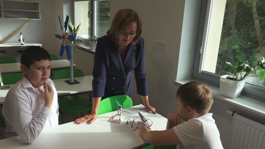 Otwarcie ekopracowni w Szkole Podstawowej w Bałtowie