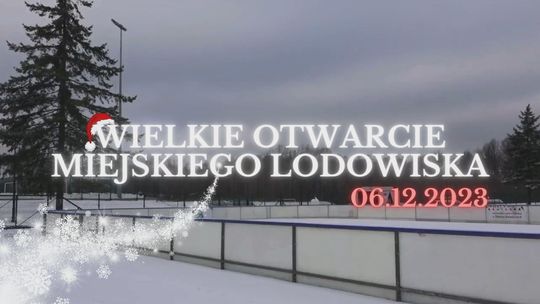 Otwarcie lodowiska w Starachowicach
