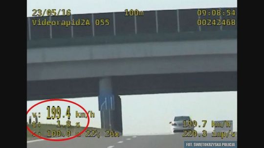 Pędził 199 km/h po „krajowej ekspresówce”