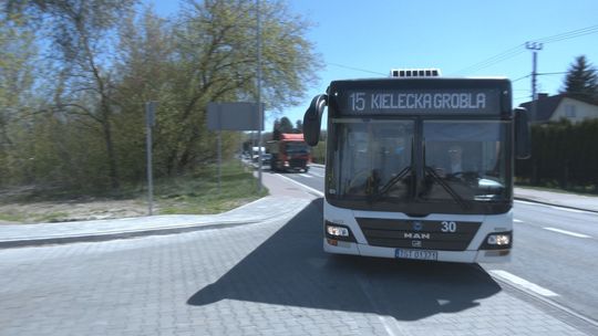 Pętla autobusowa przy ul. Kieleckiej już gotowa. W tym miejscu stanie eksponat ciężarówki Star
