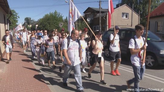 Pielgrzymi Światowych Dni Młodzieży w Starachowicach