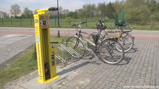 Pierwsza stacja naprawy rowerów już funkcjonuje, jest zapowiedź kolejnych