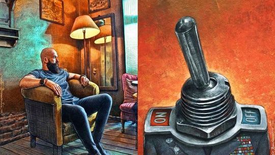 Pierwsze miejsce Marcina Bondarowicza w konkursie: The 2nd international KURD Cartoon Forum 2020