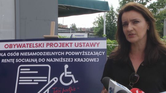 PO zabiega o podwyżkę renty socjalnej