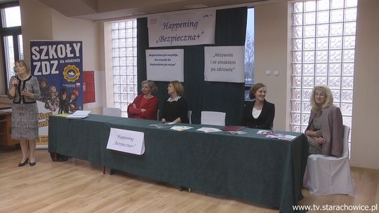 Podsumowanie programu „Bezpieczna+” w Zakładzie Doskonalenia Zawodowego w Starachowicach