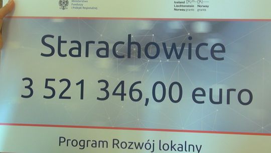 Ponad 3, 5 mln euro dla Starachowic