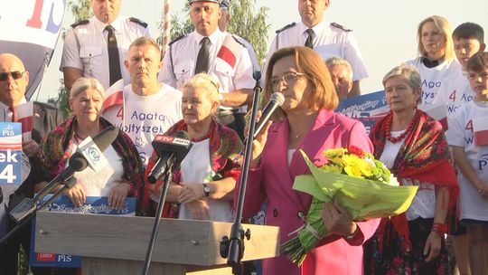 Poseł Agata Wojtyszek o inwestycjach w powiecie starachowickim