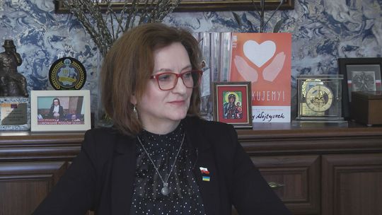 Posłanka omawia ustawę o obronie ojczyzny