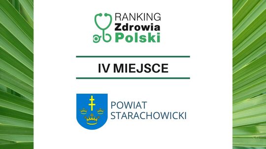 Powiat Starachowicki na 4. miejscu w kraju w Rankingu Zdrowia Polski 2020