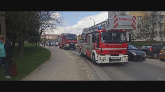 Pożar w mieszkaniu ul. Wojska Polskiego