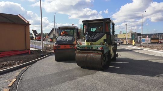 Prace przy budowie wiaduktu idą pełną parą