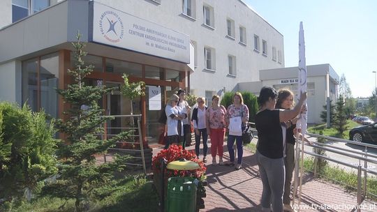 Pracownicy PAKS protestowali w Kielcach