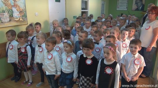 Przedszkole Miejskie nr 14 zaśpiewało hymn z całą Polską