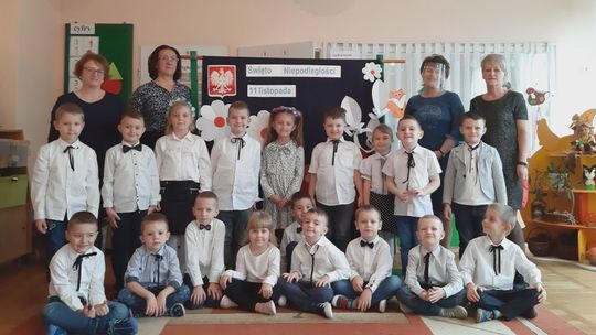 Przedszkolne obchody Dnia Niepodległości
