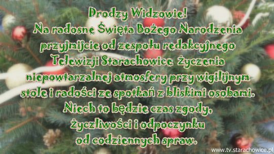 Radości z Bożego Narodzenia