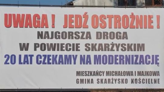 Remont drogi Majków-Marcinków