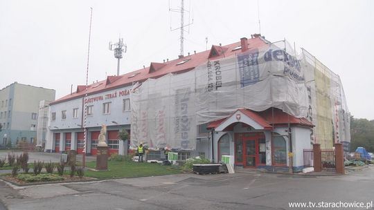 Remontują komendę powiatową straży pożarnej