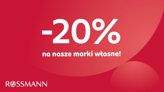 Rossmann startuje z promocją: rabat -20% na marki własne