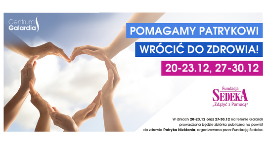 Rusza cykl charytatywnych eventów dla Patryka Niekłania