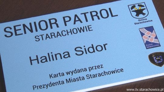 Seniorzy patrolowali ulice Starachowic