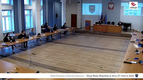 Sesja Rady Miejskiej w Starachowicach