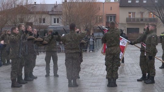 Ślubowanie nowych świętokrzyskich terytorialsów