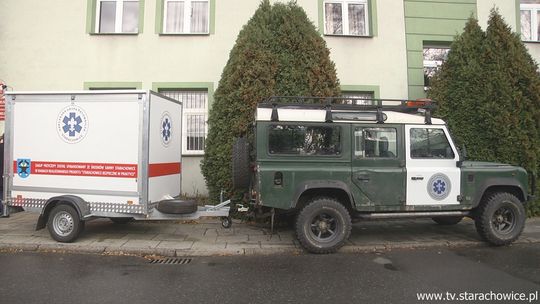 Specjalistyczna przyczepa dla Harcerskiej Grupy Ratowniczej