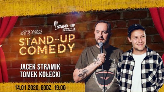 STAND-UP COMEDY SHOW w Starachowicach. Wystąpią: Tomek Kołecki i Jacek Stramik