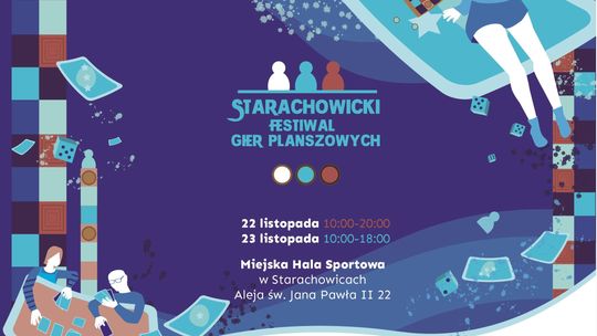 Starachowicki Festiwal Gier Planszowych już 22 i 23 listopada!
