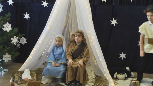 Świąteczne spotkanie w przedszkolu