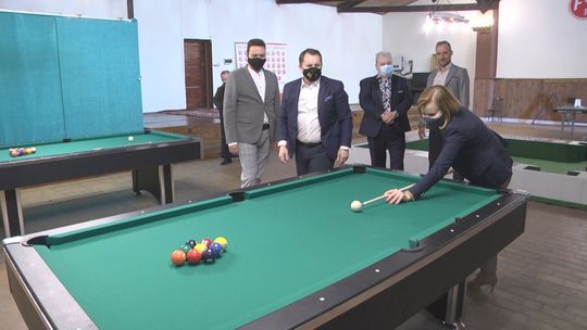 Świetlica sportowa na osiedlu Łazy