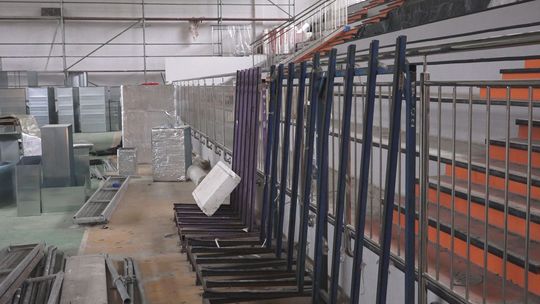 Trwa remont hali sportowej w ZSZ nr 3